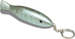 Promotional Key Chains: Fish Lure Stress Ball Keychains